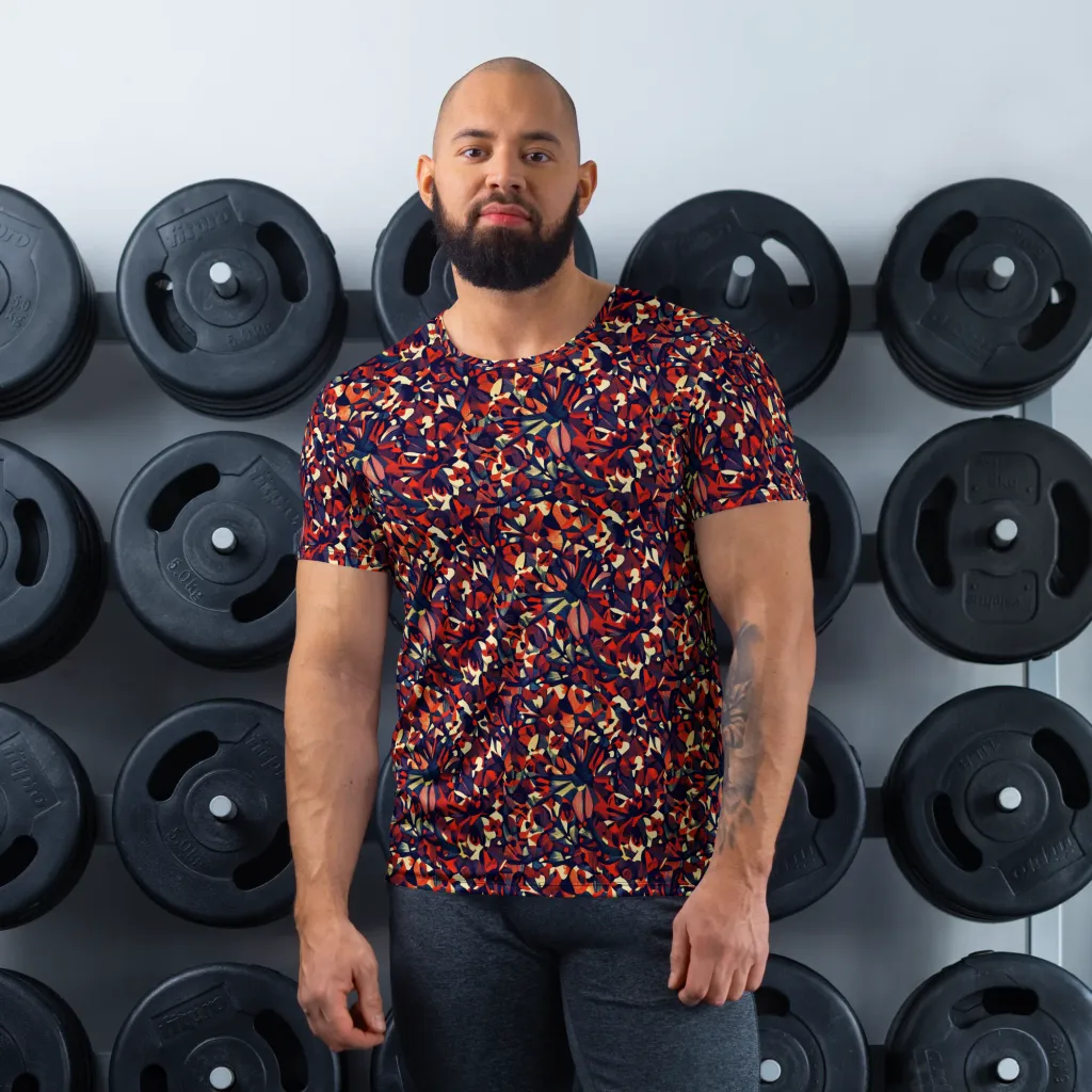 Ember Garden on Men's Athletic T-Shirt — Front