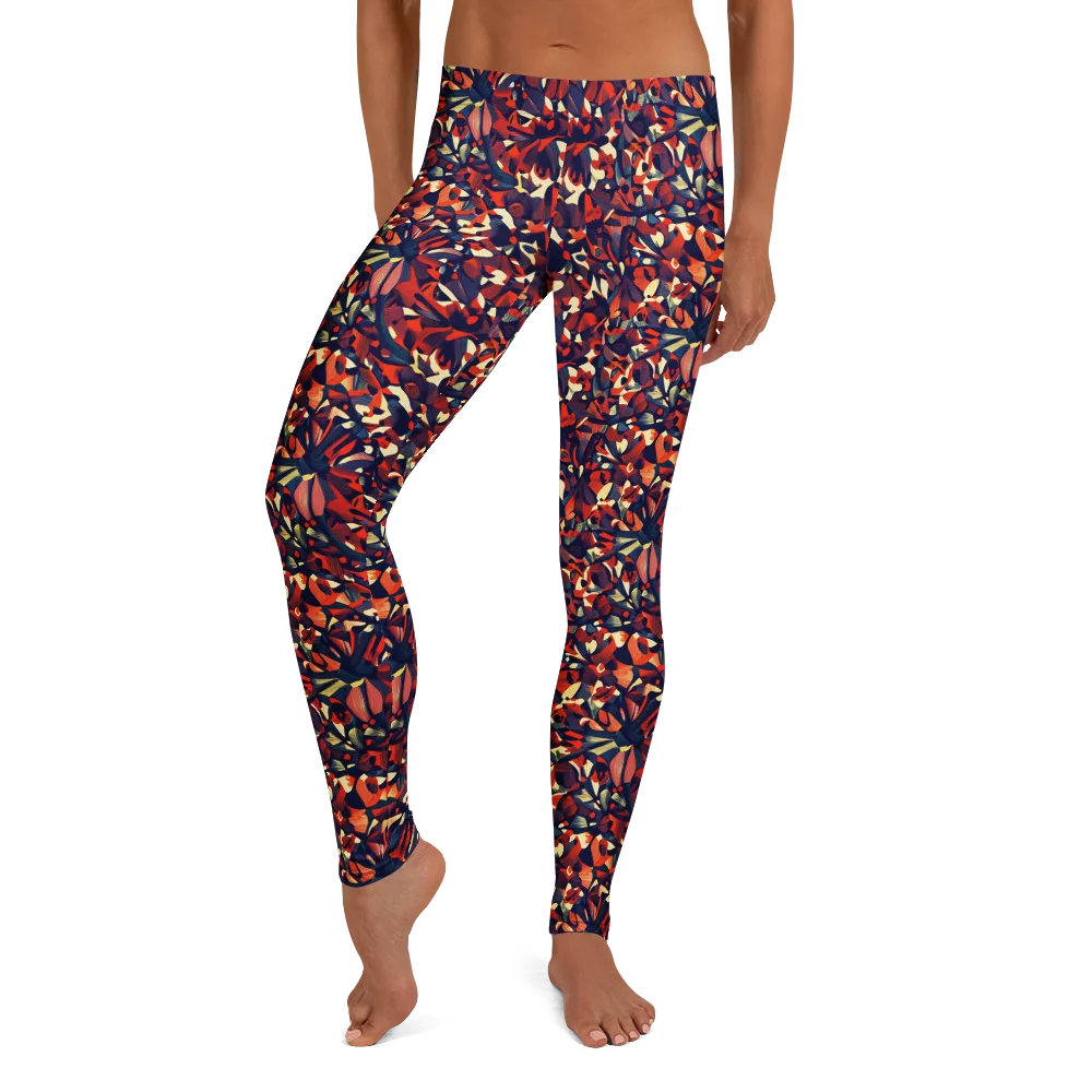 Ember Garden on Leggings — Front