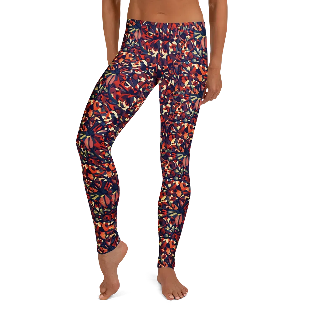 Ember Garden on Leggings — Front