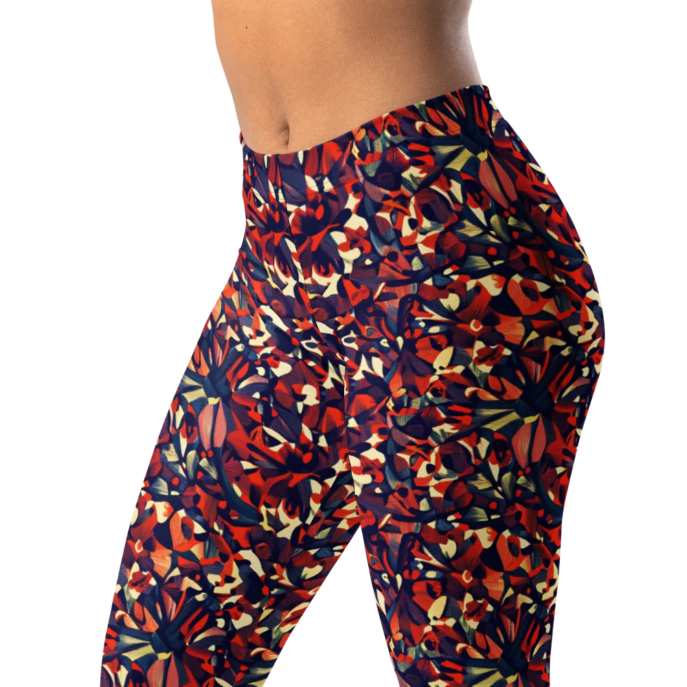 Ember Garden on Leggings — Left Front