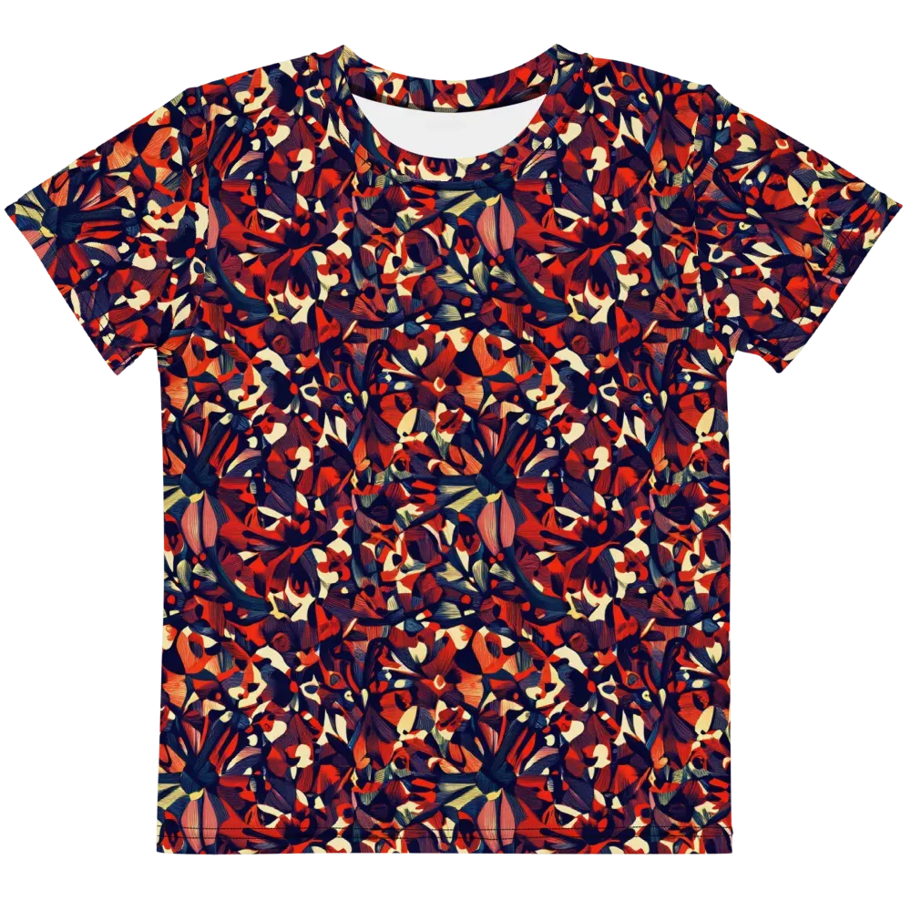 Ember Garden on Kids Crew Neck T-Shirt — Front