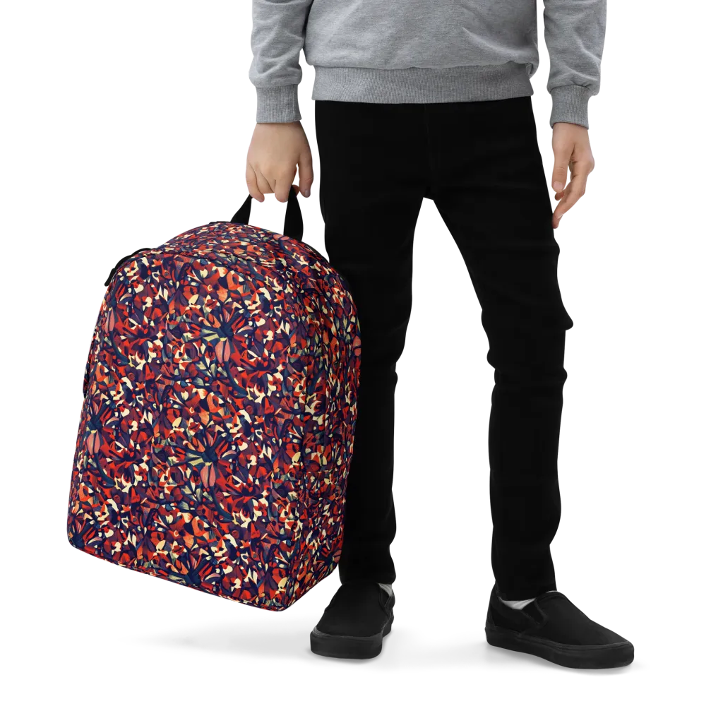 Ember Garden on Minimalist Backpack — Zoomed-in