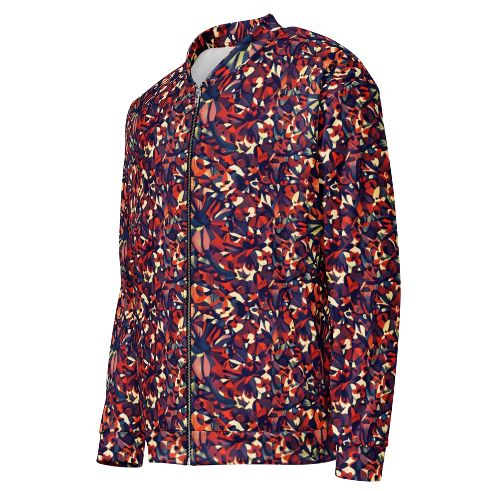 Ember Garden on Bomber Jacket — Left Front
