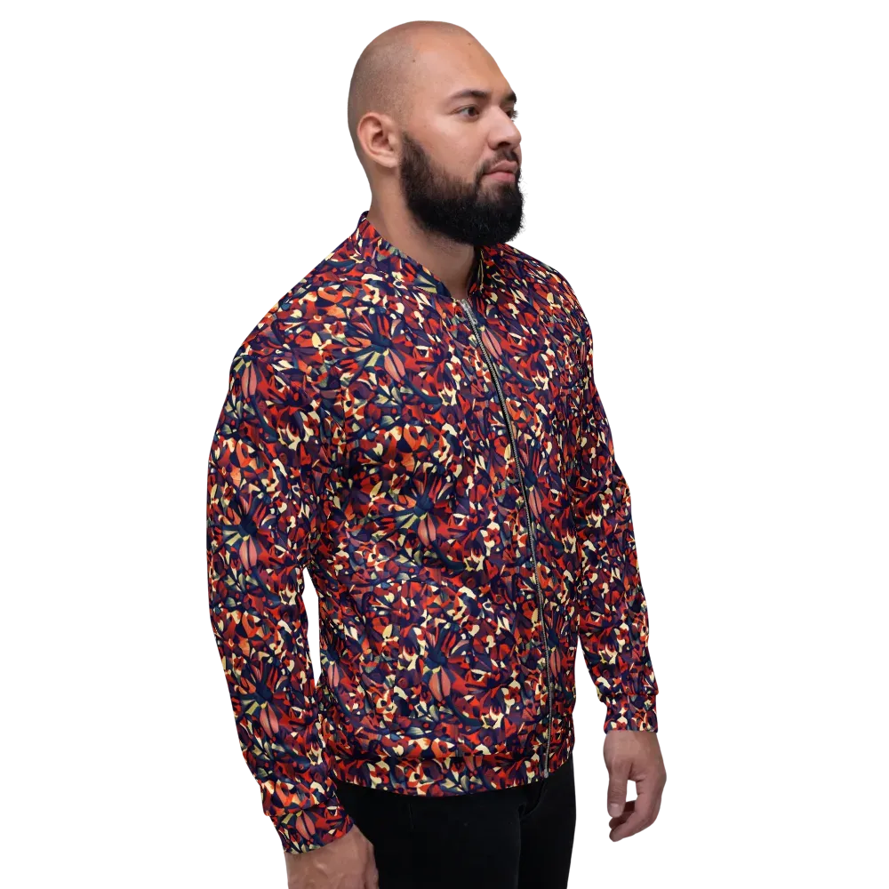 Ember Garden on Bomber Jacket — Right