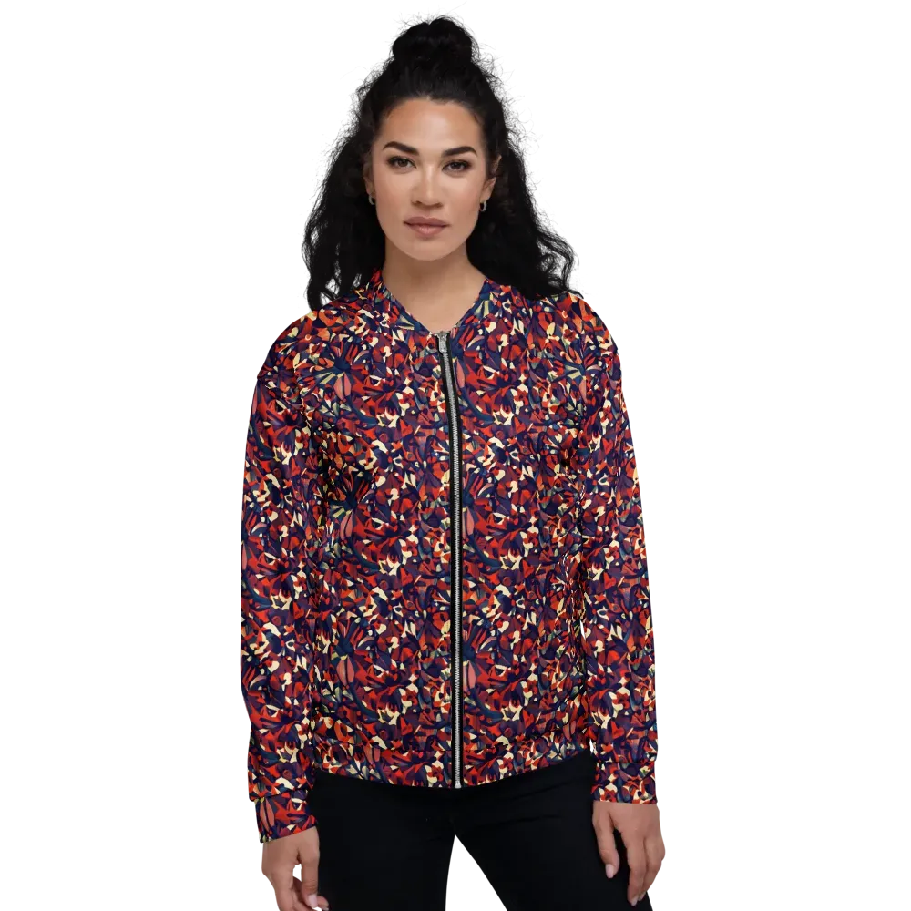 Ember Garden on Bomber Jacket — Front