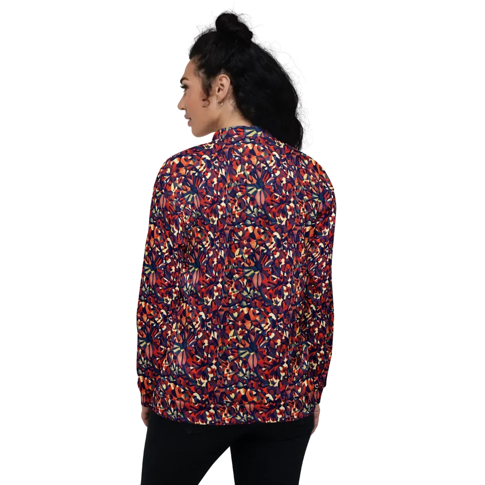 Ember Garden on Bomber Jacket — Back