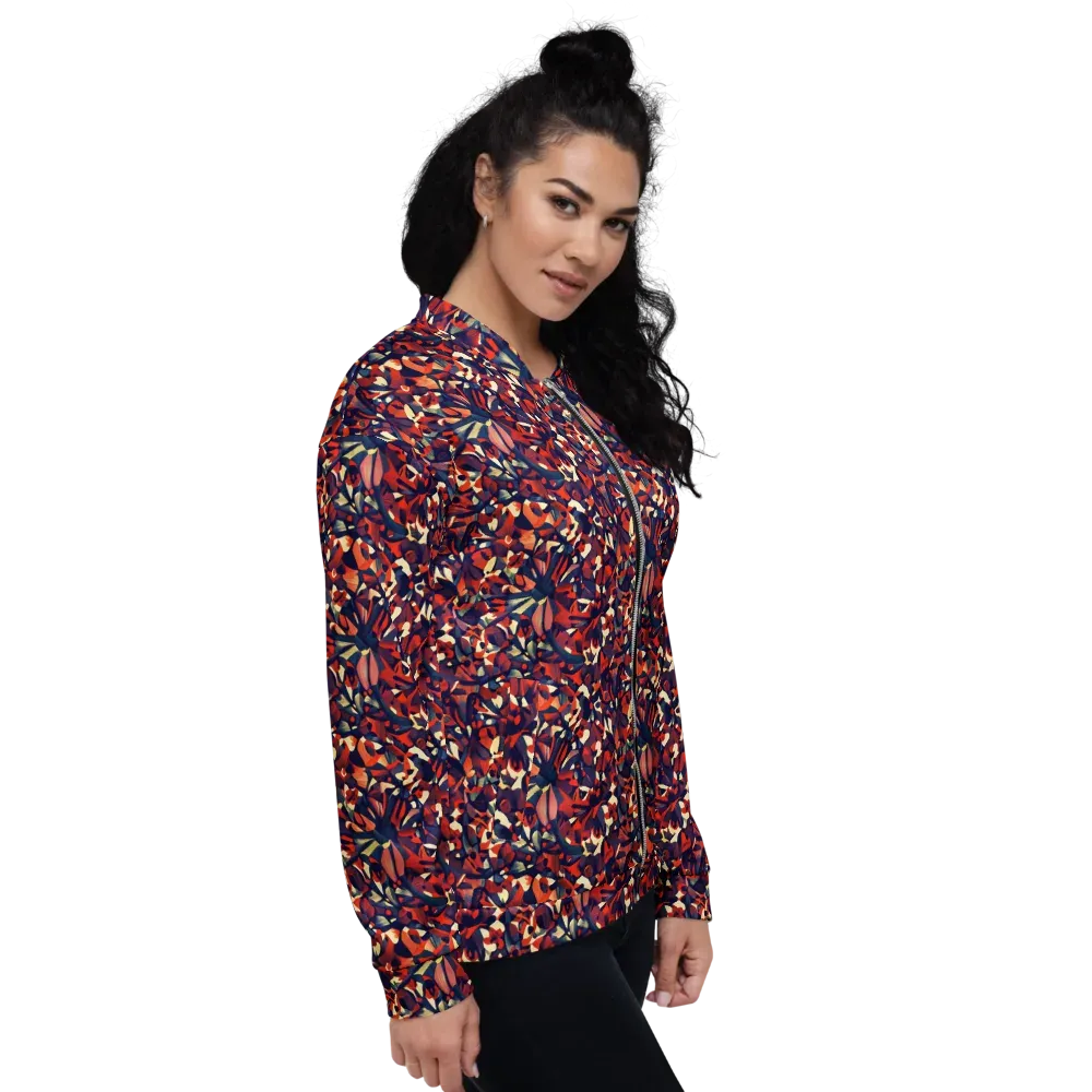 Ember Garden on Bomber Jacket — Right