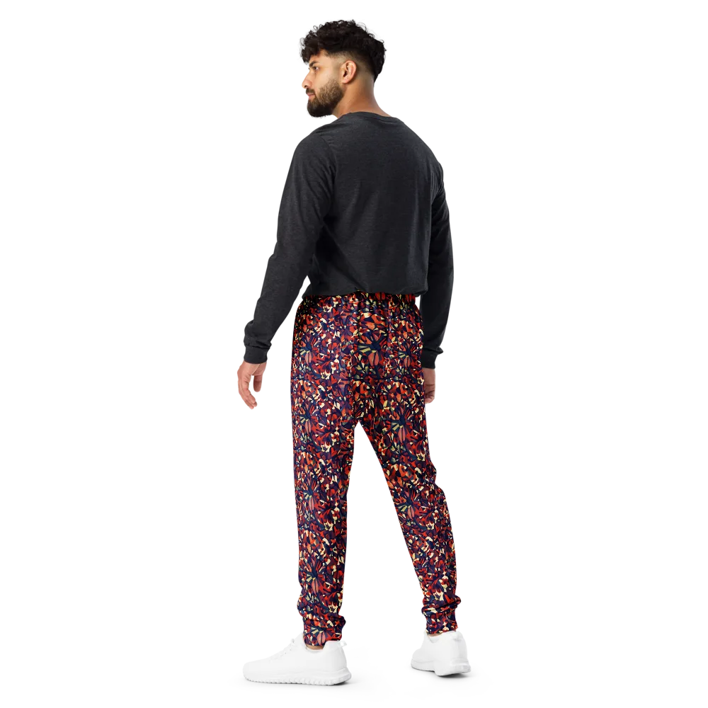 Ember Garden on Men's Joggers — Back
