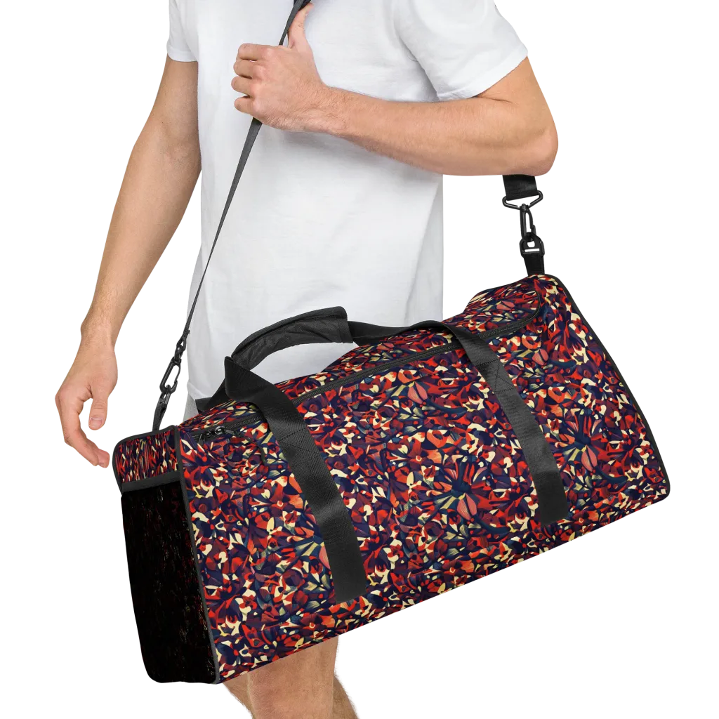 Ember Garden on Duffle Bag — Right Front