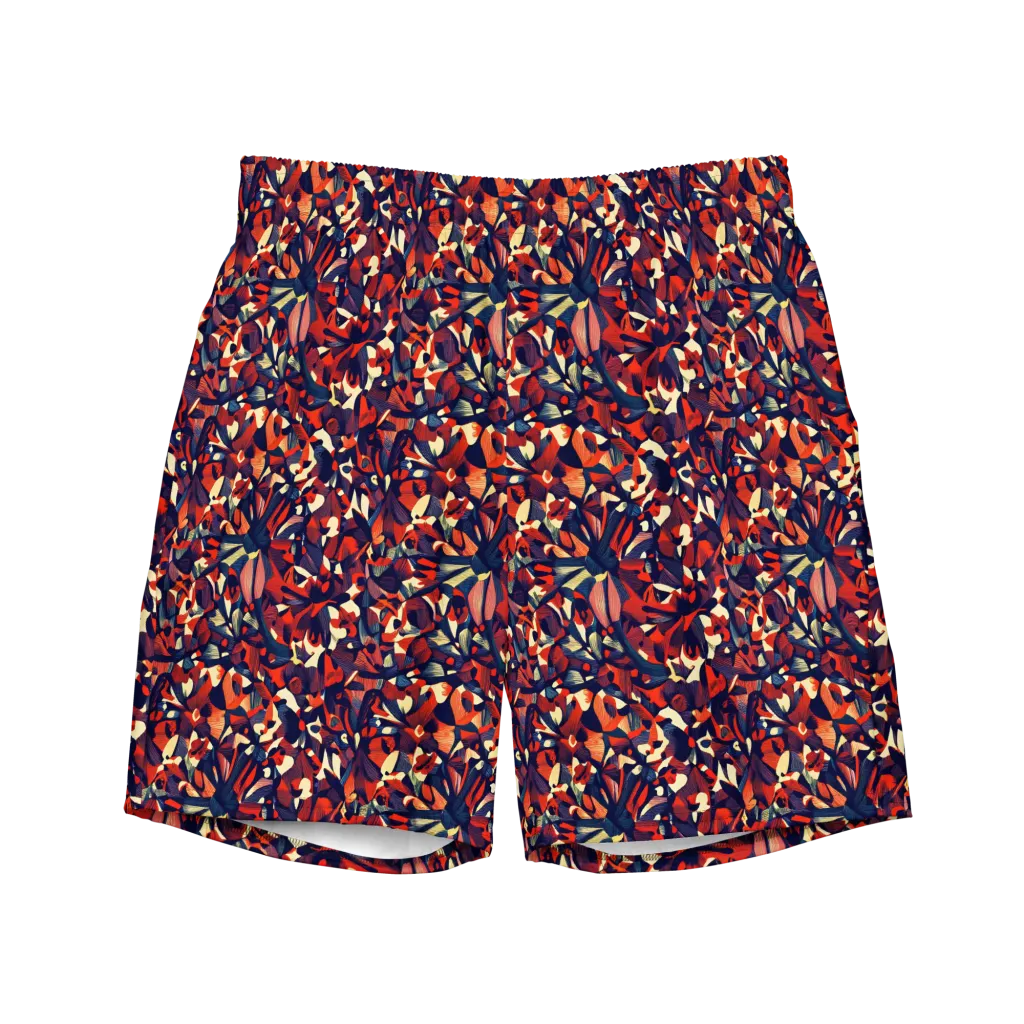 Ember Garden on Swim Trunks — Front