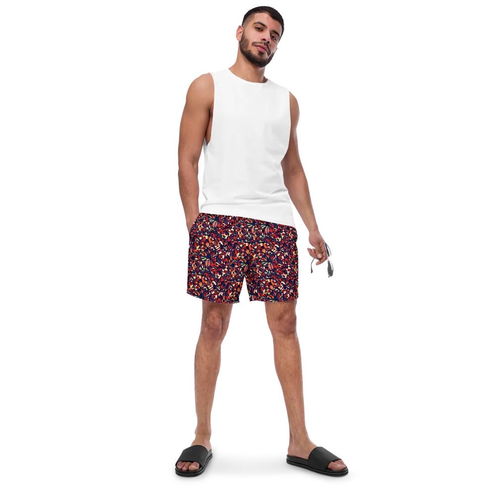 Ember Garden on Swim Trunks — Front