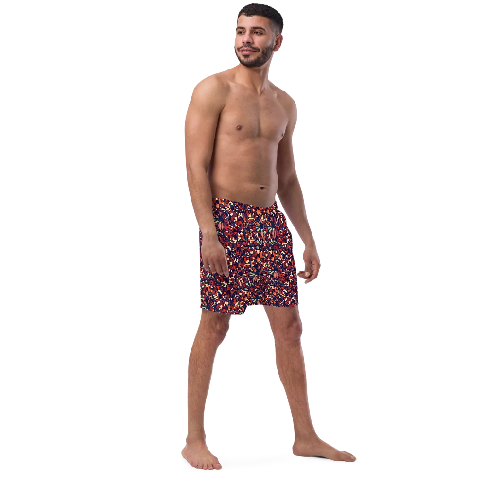 Ember Garden on Swim Trunks — Right Front