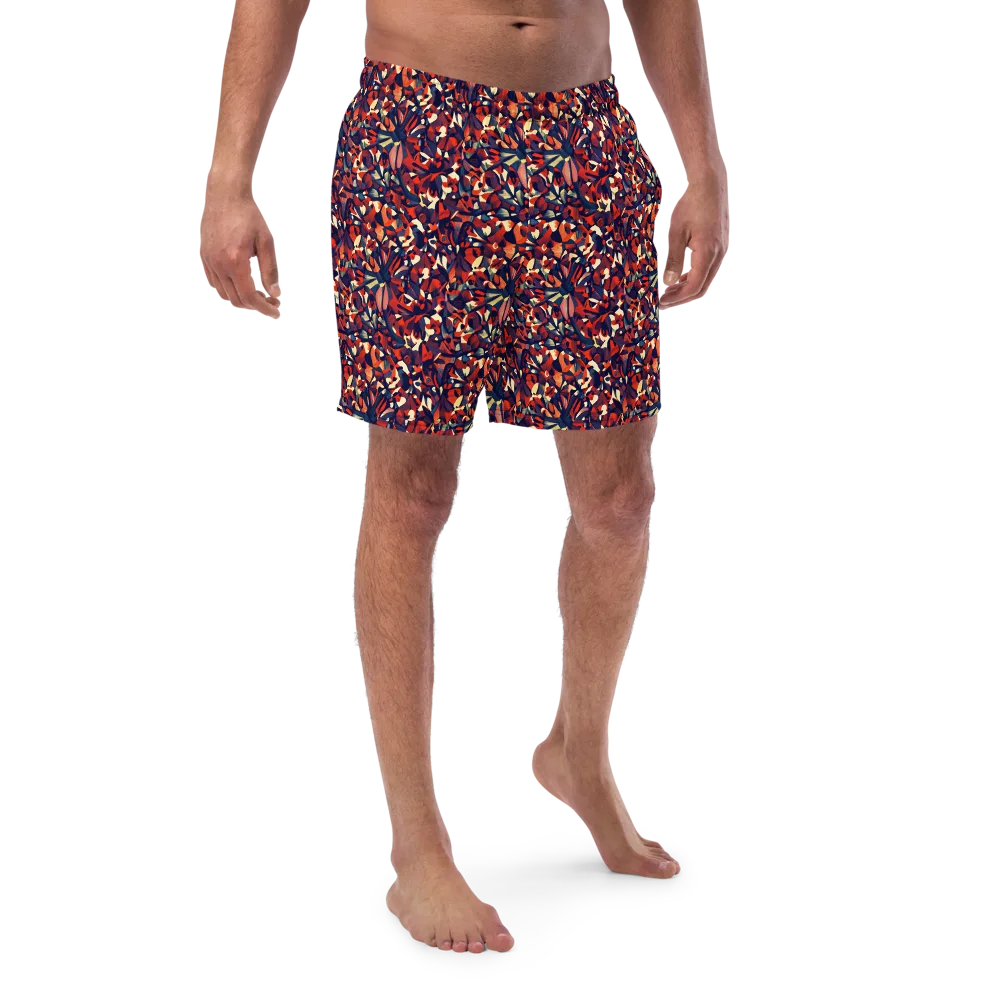 Ember Garden on Swim Trunks — Front