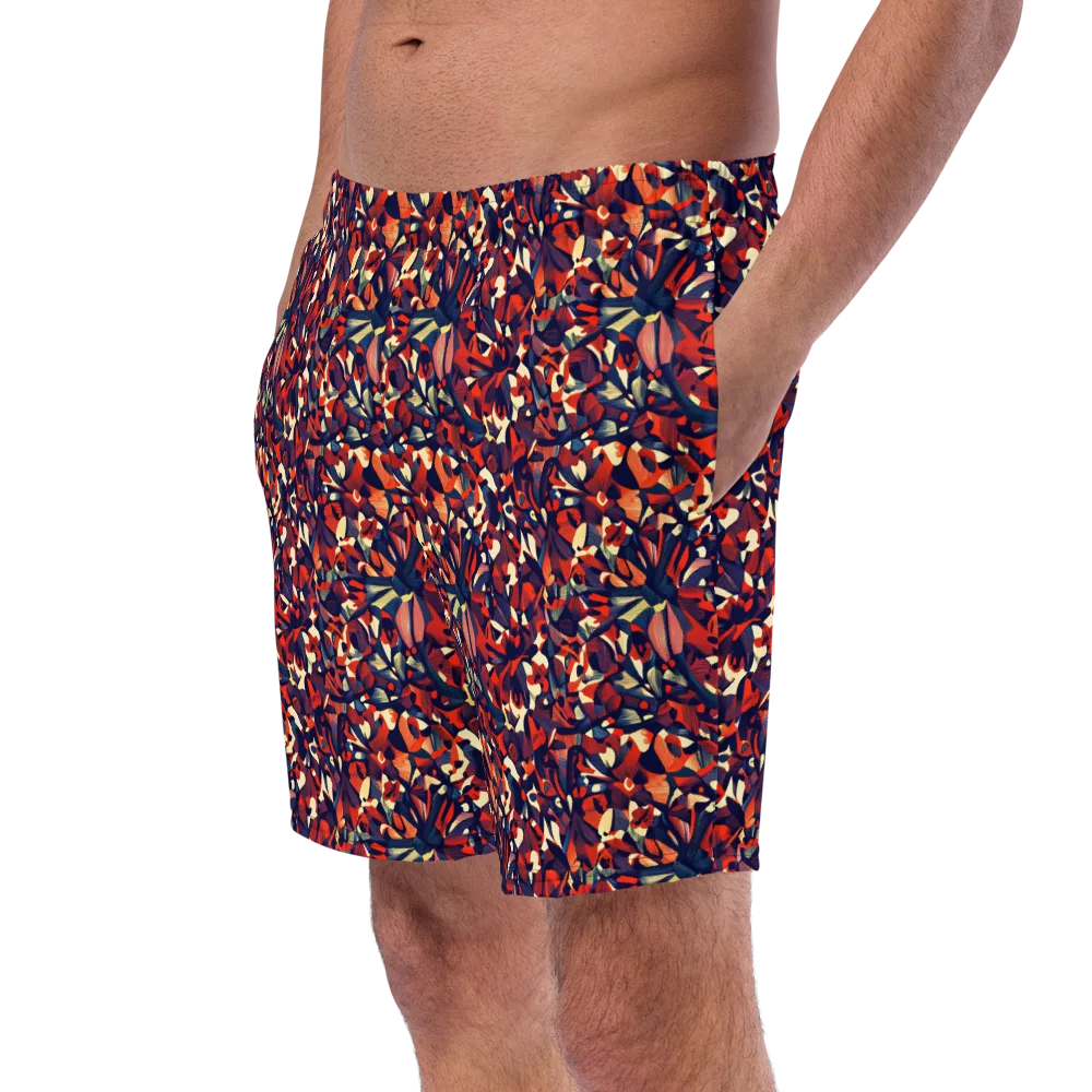Ember Garden on Swim Trunks — Left Front