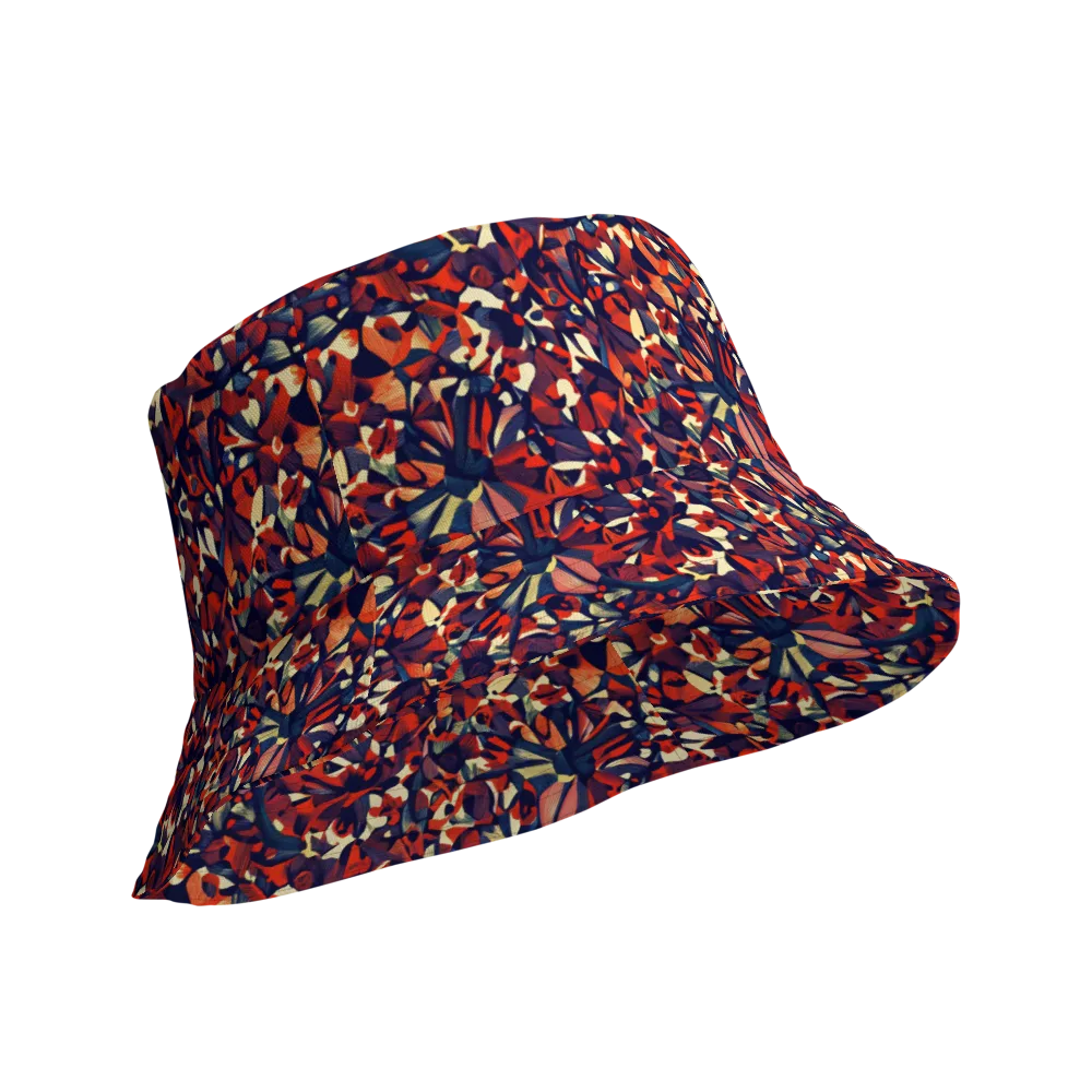 Ember Garden on Reversible Bucket Hat — Product details Outside