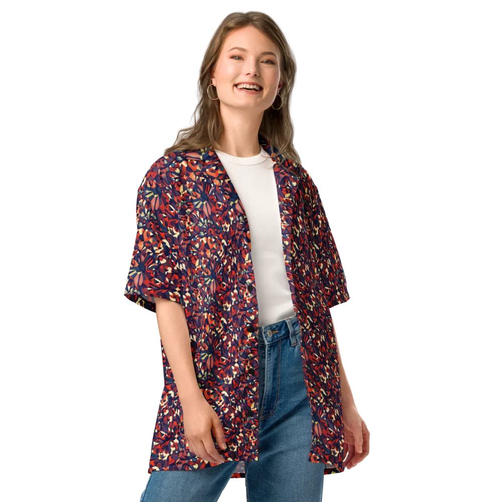 Ember Garden on Button Shirt — Front