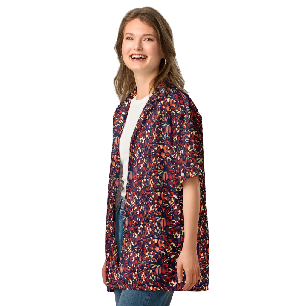 Ember Garden on Button Shirt — Left Front