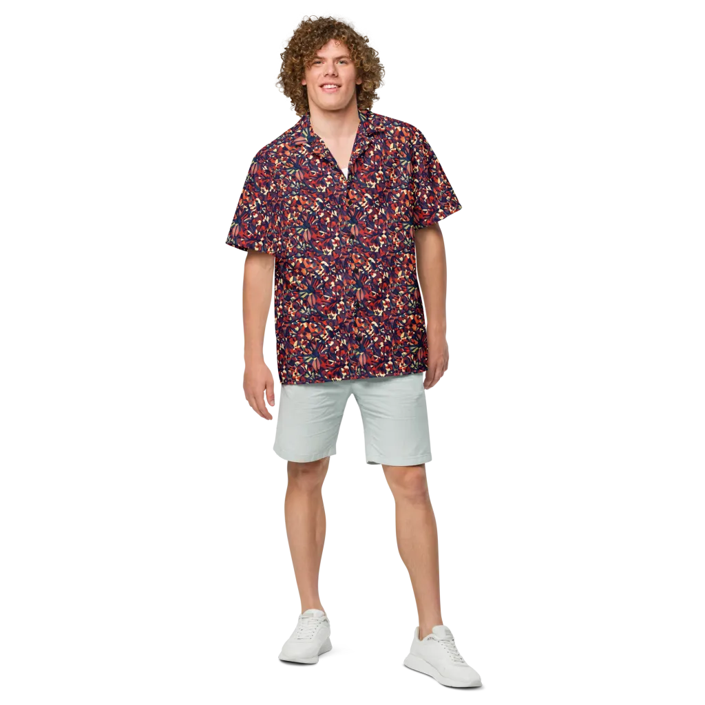 Ember Garden on Button Shirt — Front