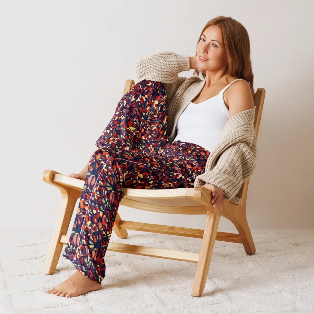 Ember Garden on Women's Pajama Pants — Front