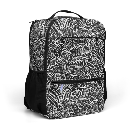 Inkstorm Reverie on a Utility Backpack