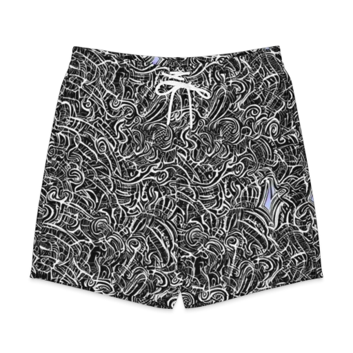 Inkstorm Reverie on a Men's Board Shorts