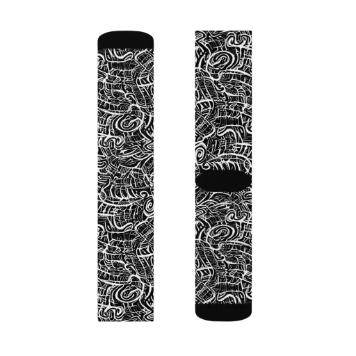 Inkstorm Reverie on a Socks