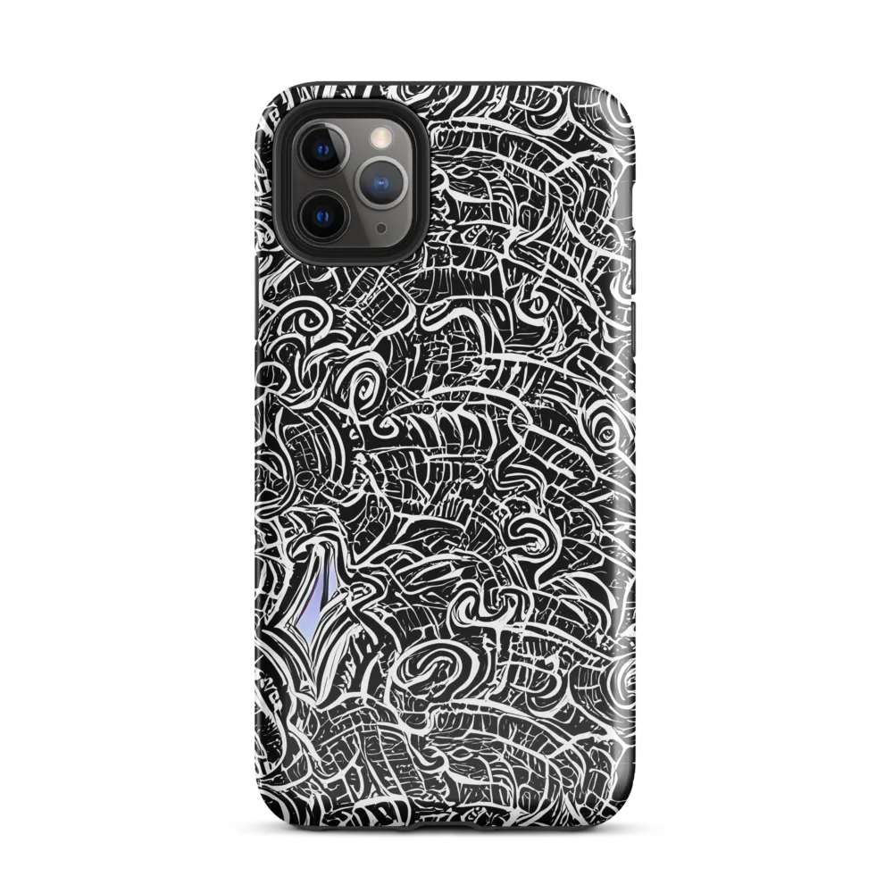 Inkstorm Reverie on Tough Case for iPhone® — Front
