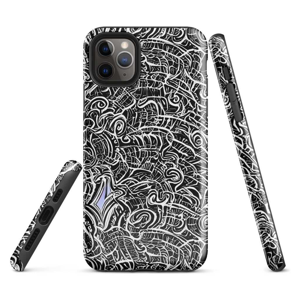 Inkstorm Reverie on Tough Case for iPhone® — Front