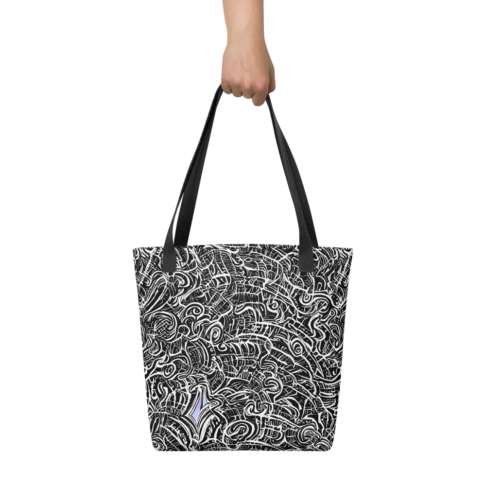 Inkstorm Reverie on Tote Bag — Front