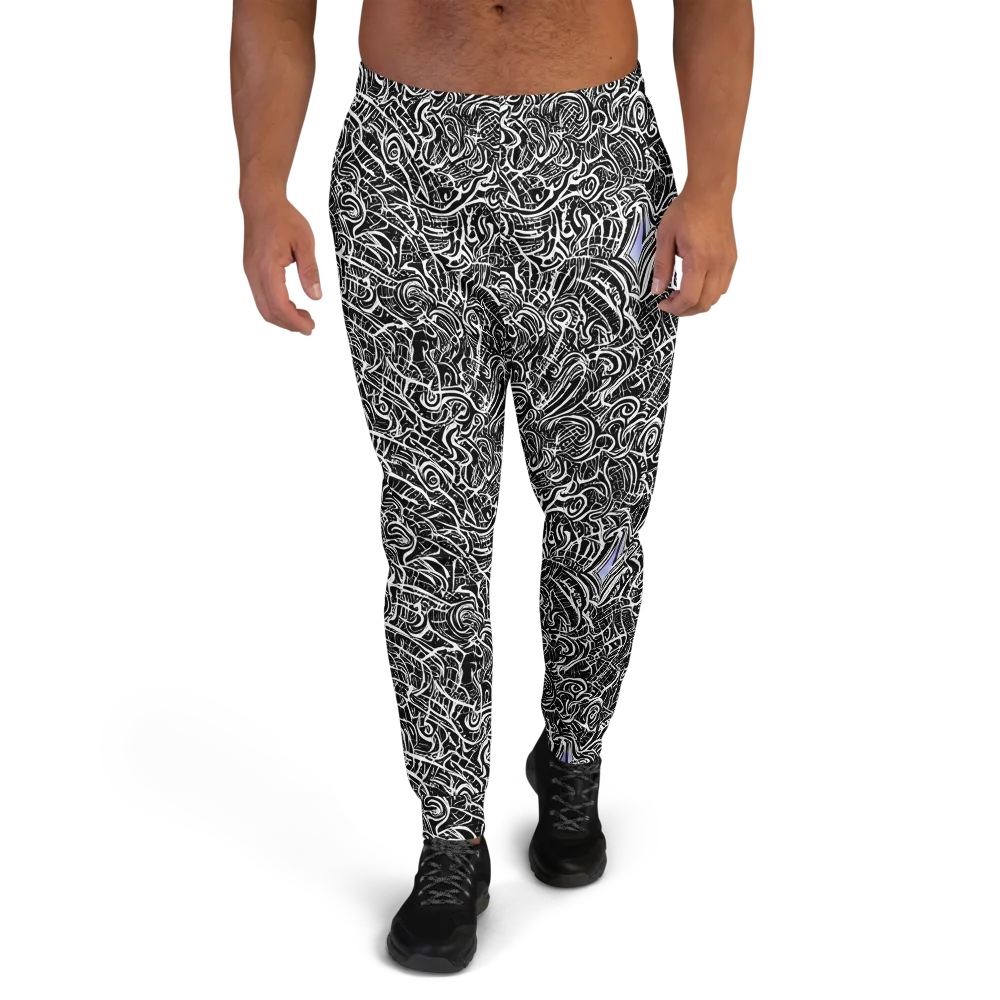 Inkstorm Reverie on Men's Joggers — Front