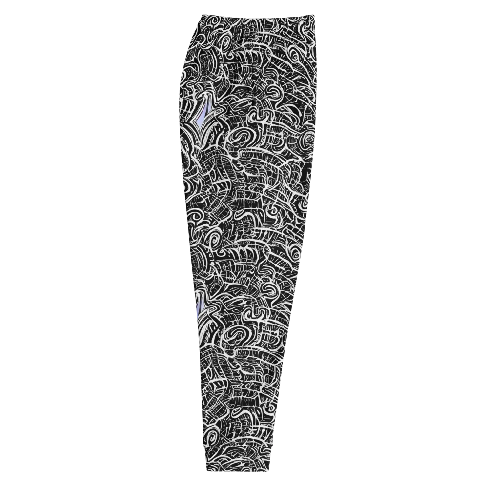 Inkstorm Reverie on Men's Joggers — Right