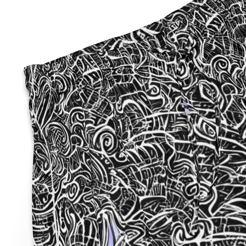 Inkstorm Reverie on Women's Pajama Shorts — Product details