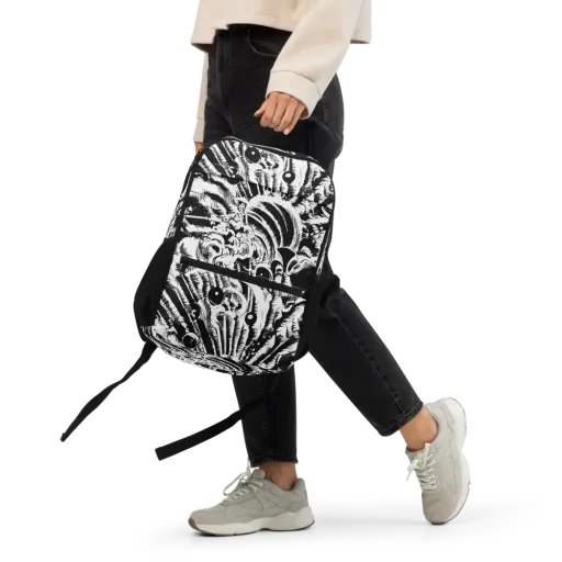 Ink Jungle on a Utility Backpack