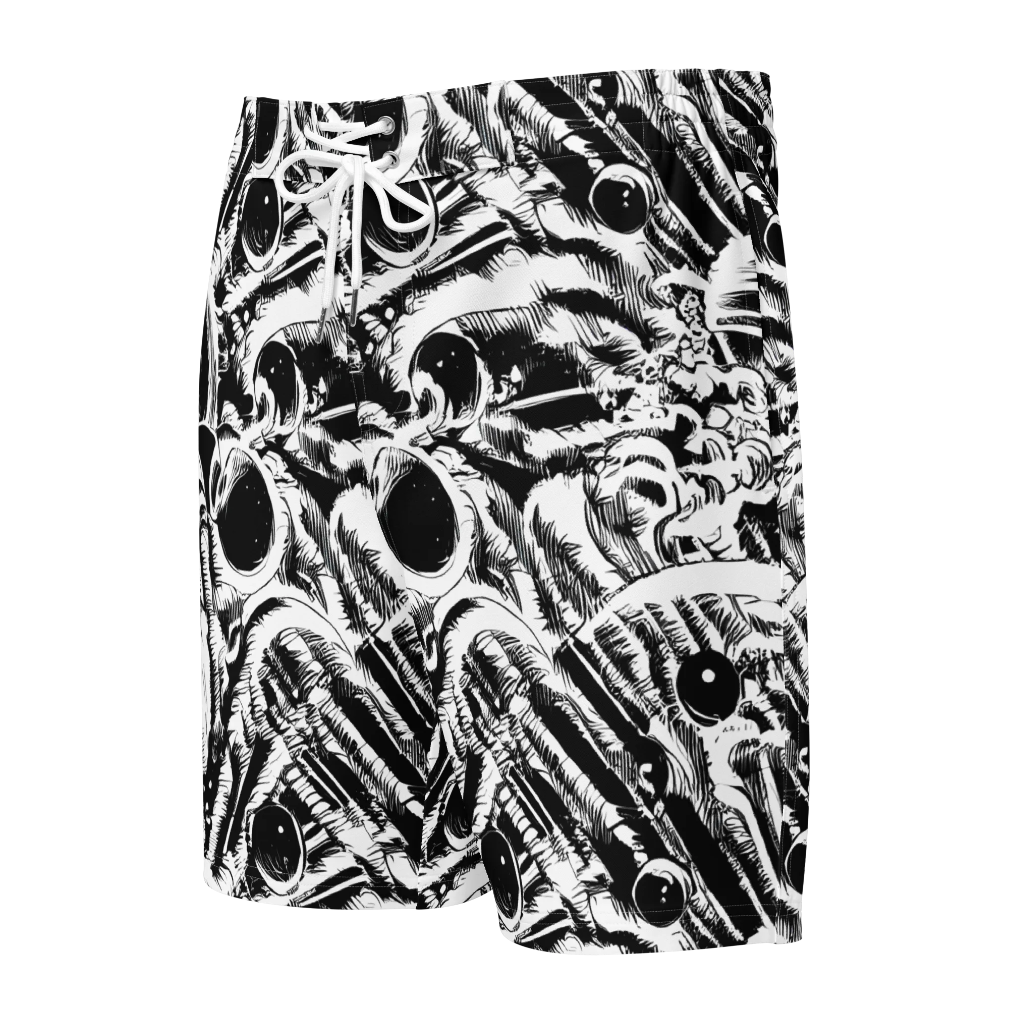 Ink Jungle on Men's Board Shorts — Front