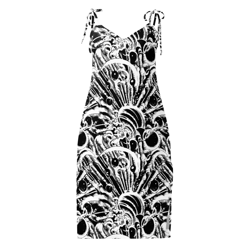 Ink Jungle on Slip Dress — Front