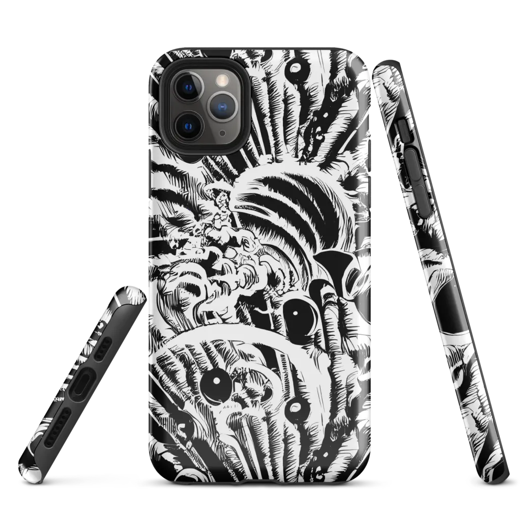 Ink Jungle on Tough Case for iPhone® — Front