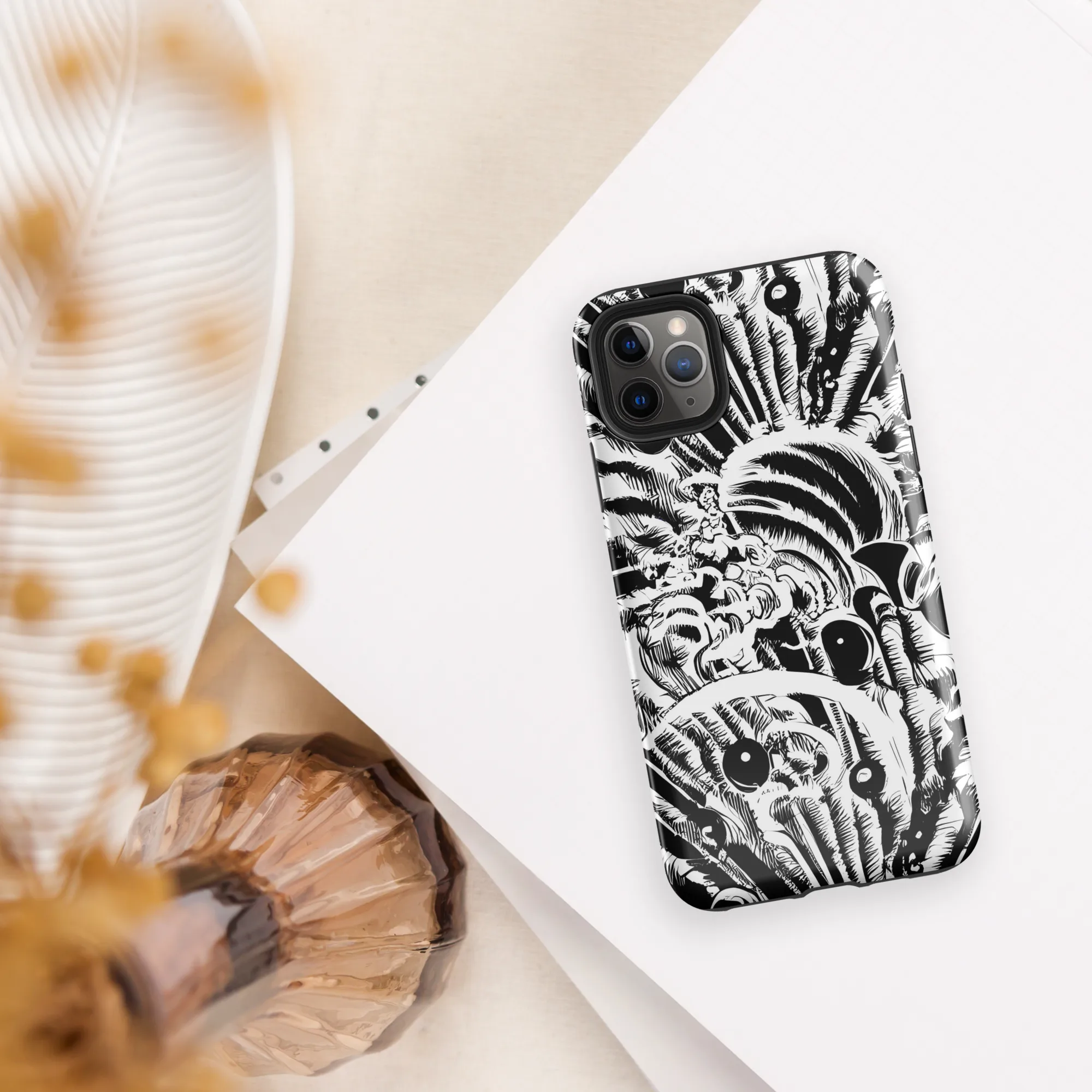 Ink Jungle on Tough Case for iPhone® — Front