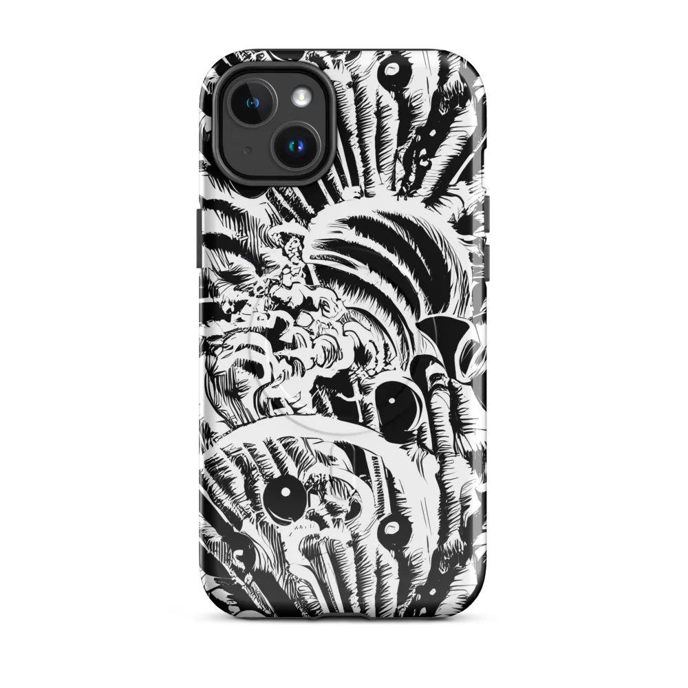 Ink Jungle on MagSafe Tough Case for iPhone® — Front