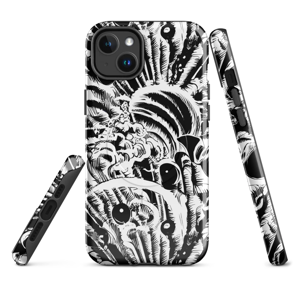 Ink Jungle on MagSafe Tough Case for iPhone® — Front