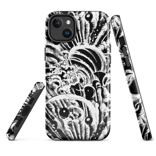 Ink Jungle on a MagSafe Tough Case for iPhone®
