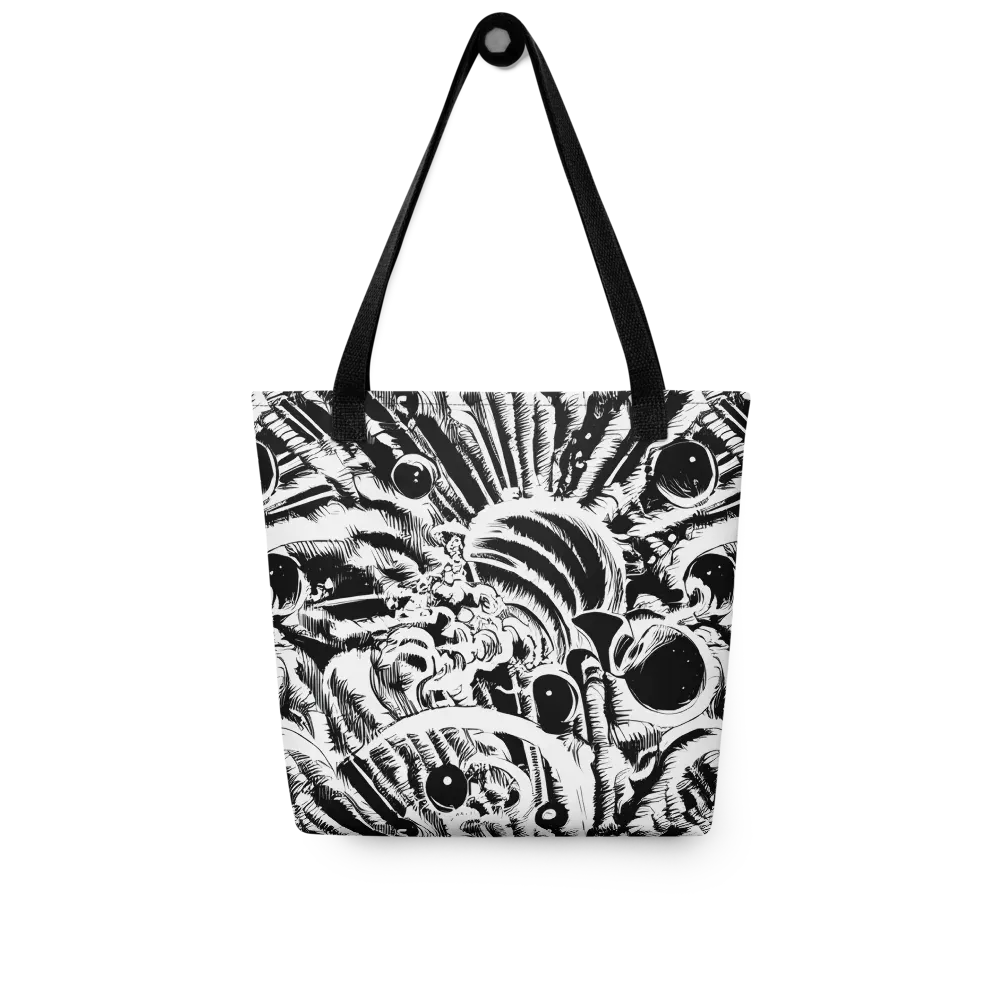 Ink Jungle on Tote Bag — Front