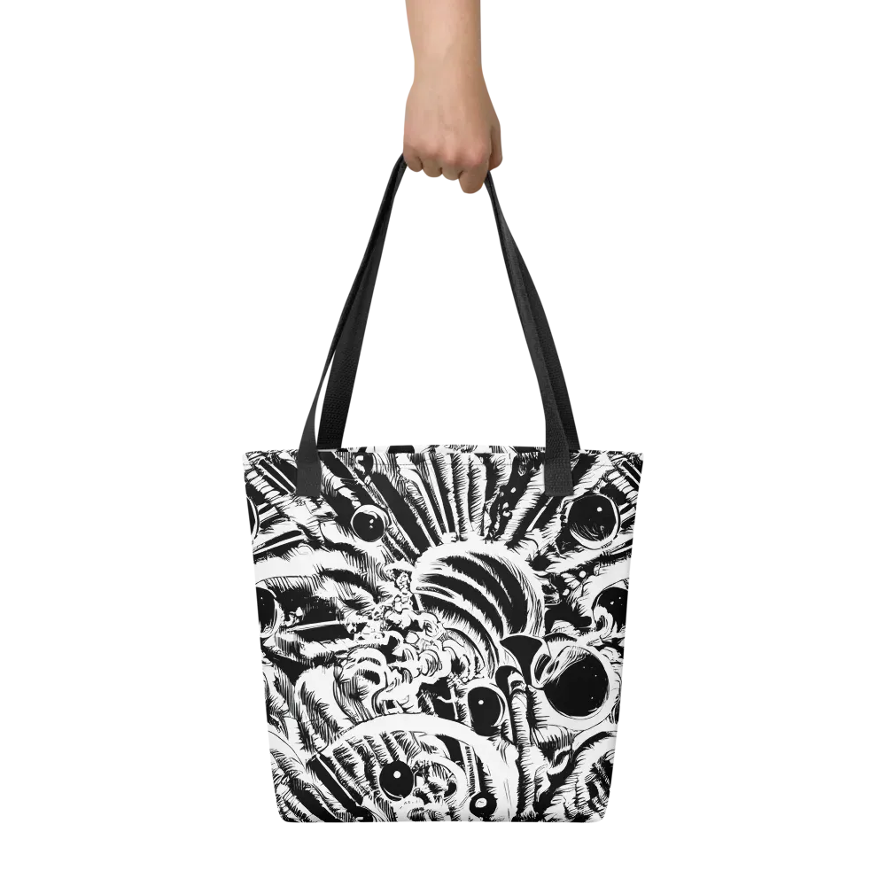 Ink Jungle on Tote Bag — Front