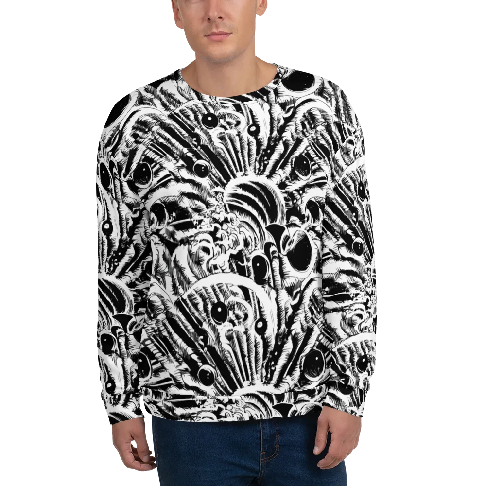 Ink Jungle on Sweatshirt — Front