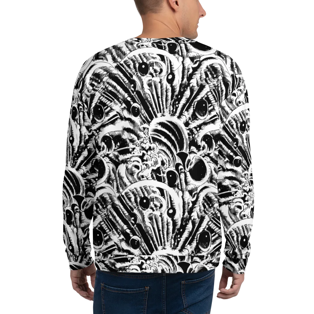 Ink Jungle on Sweatshirt — Back