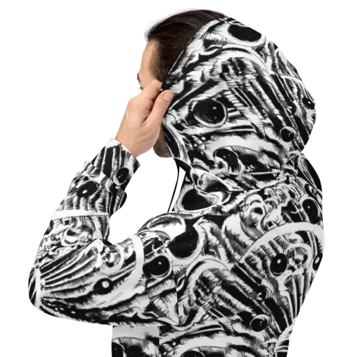 Ink Jungle on a Hoodie
