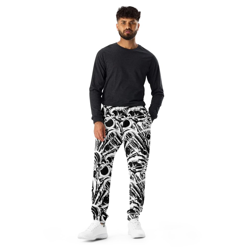 Ink Jungle on Men's Joggers — Front