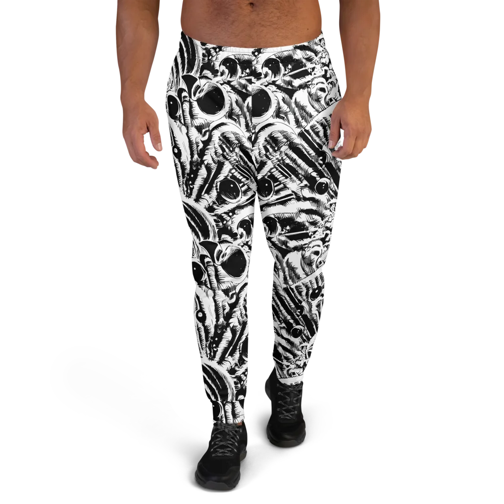 Ink Jungle on Men's Joggers — Front