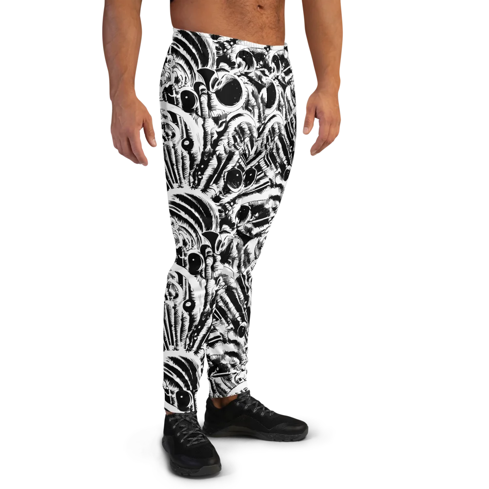 Ink Jungle on Men's Joggers — Right