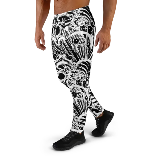 Ink Jungle on a Men's Joggers