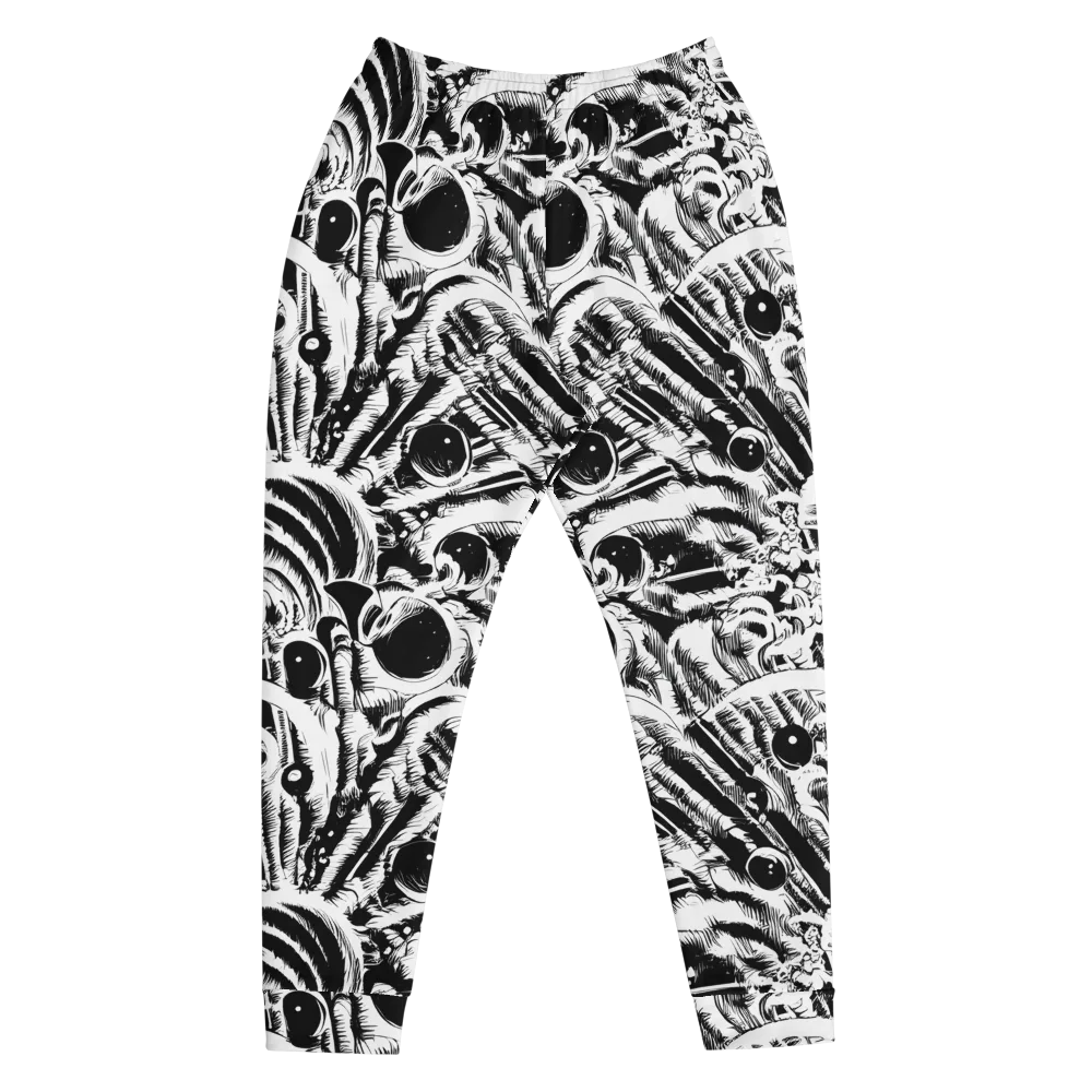 Ink Jungle on Men's Joggers — Front